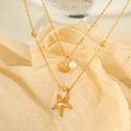 Star Themed Stacked Necklace