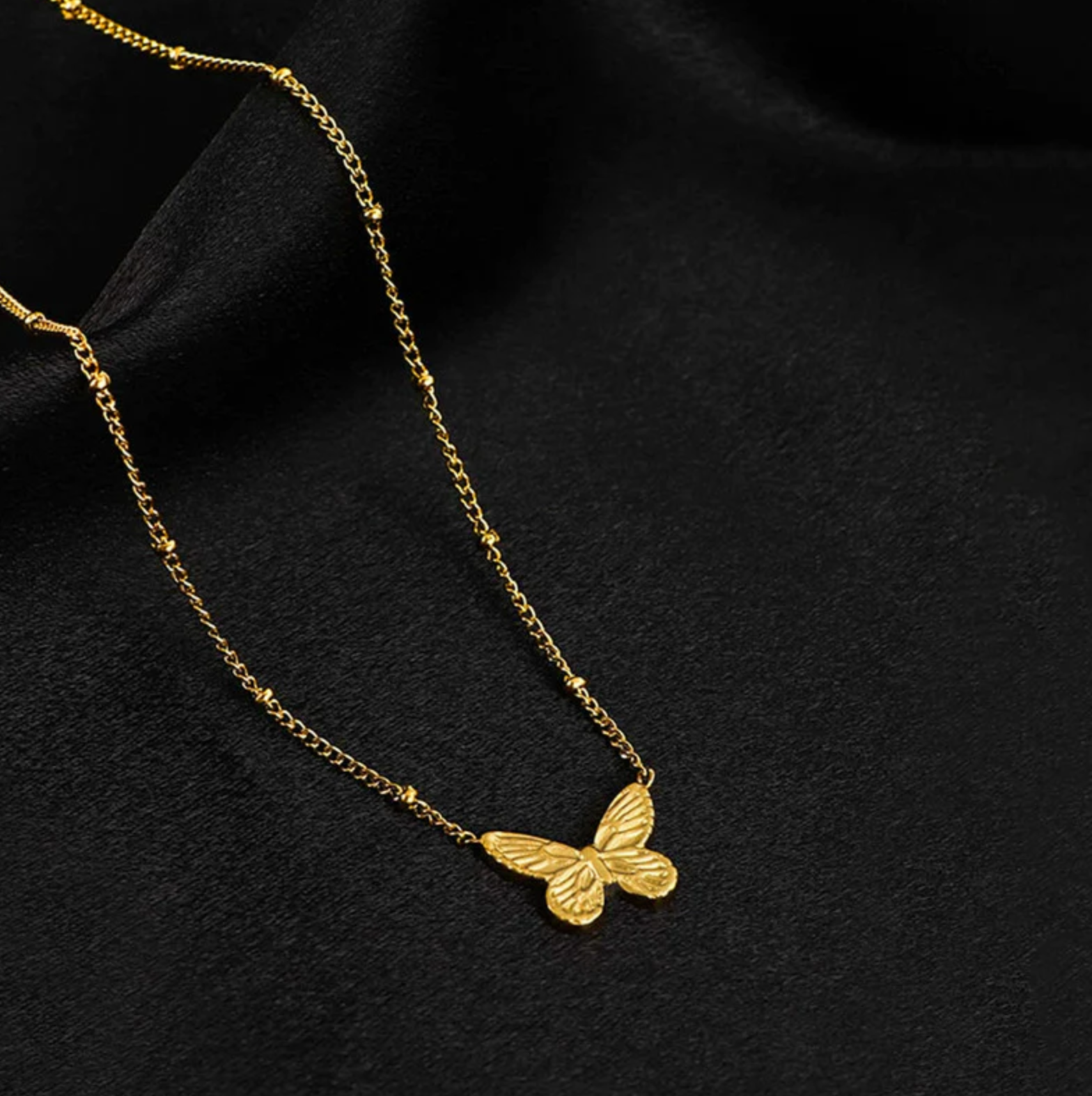 Butterfly Themed Pendant Necklace