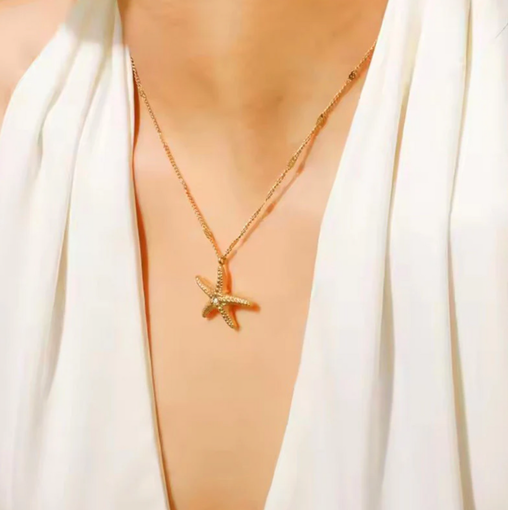 Star Themed Pendant Necklace