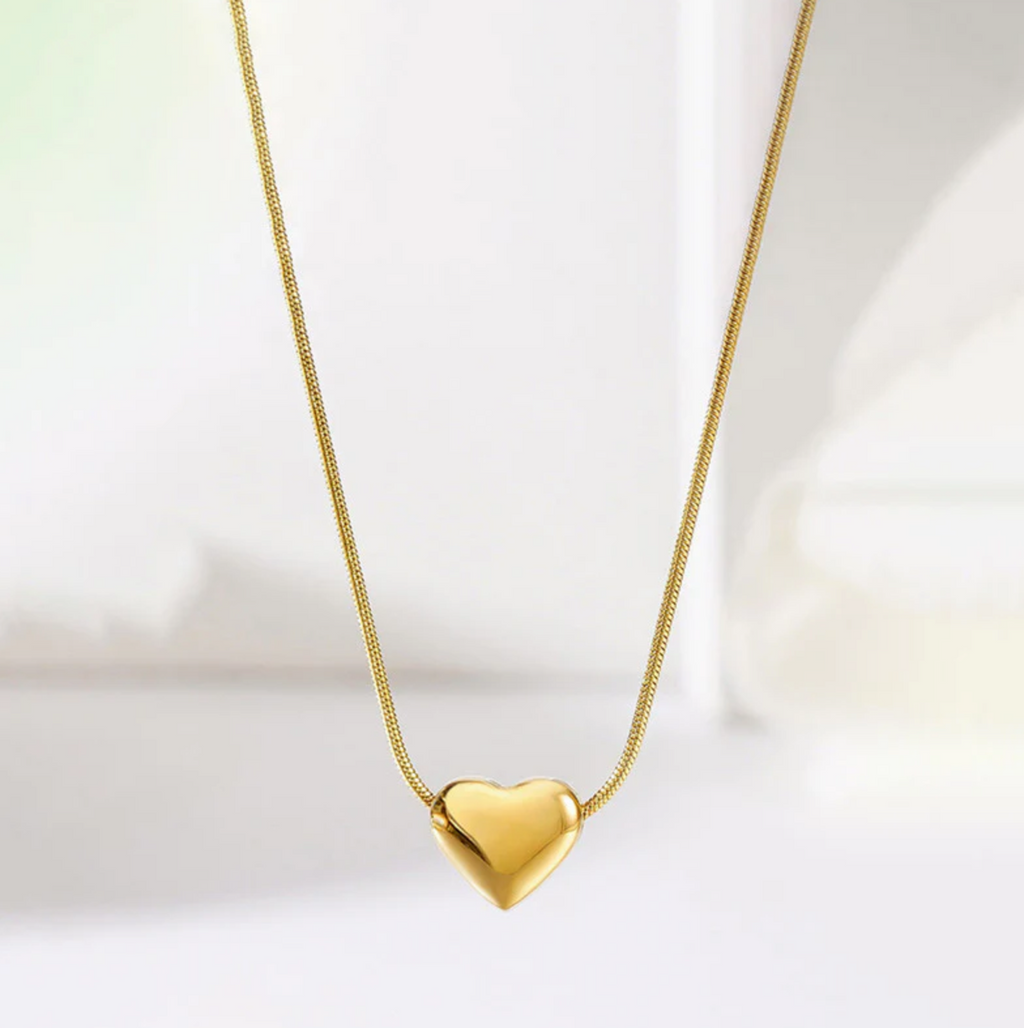 Heart Themed Pendant Necklace