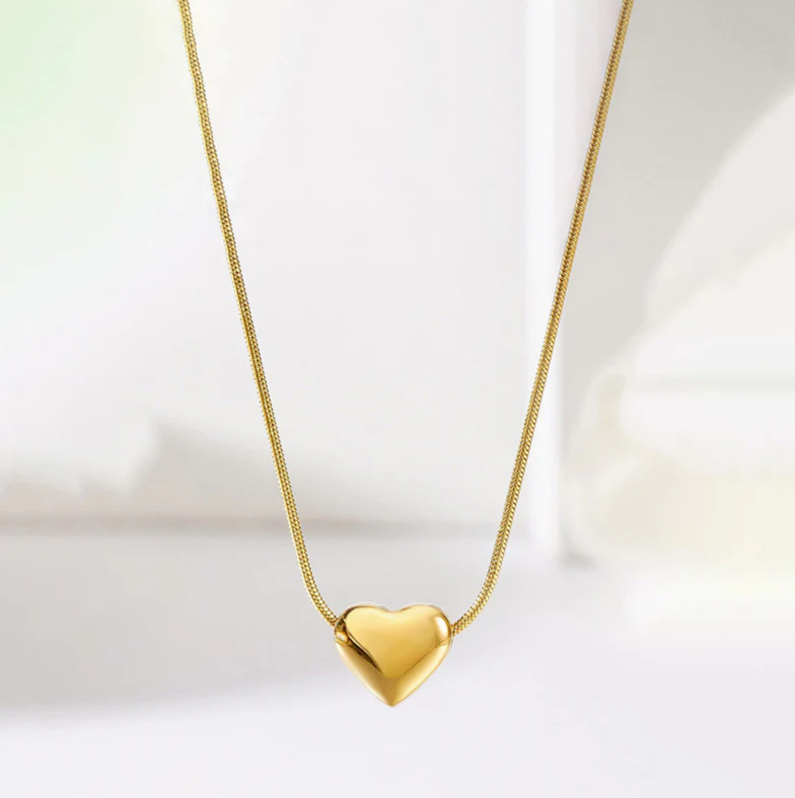Heart Themed Pendant Necklace