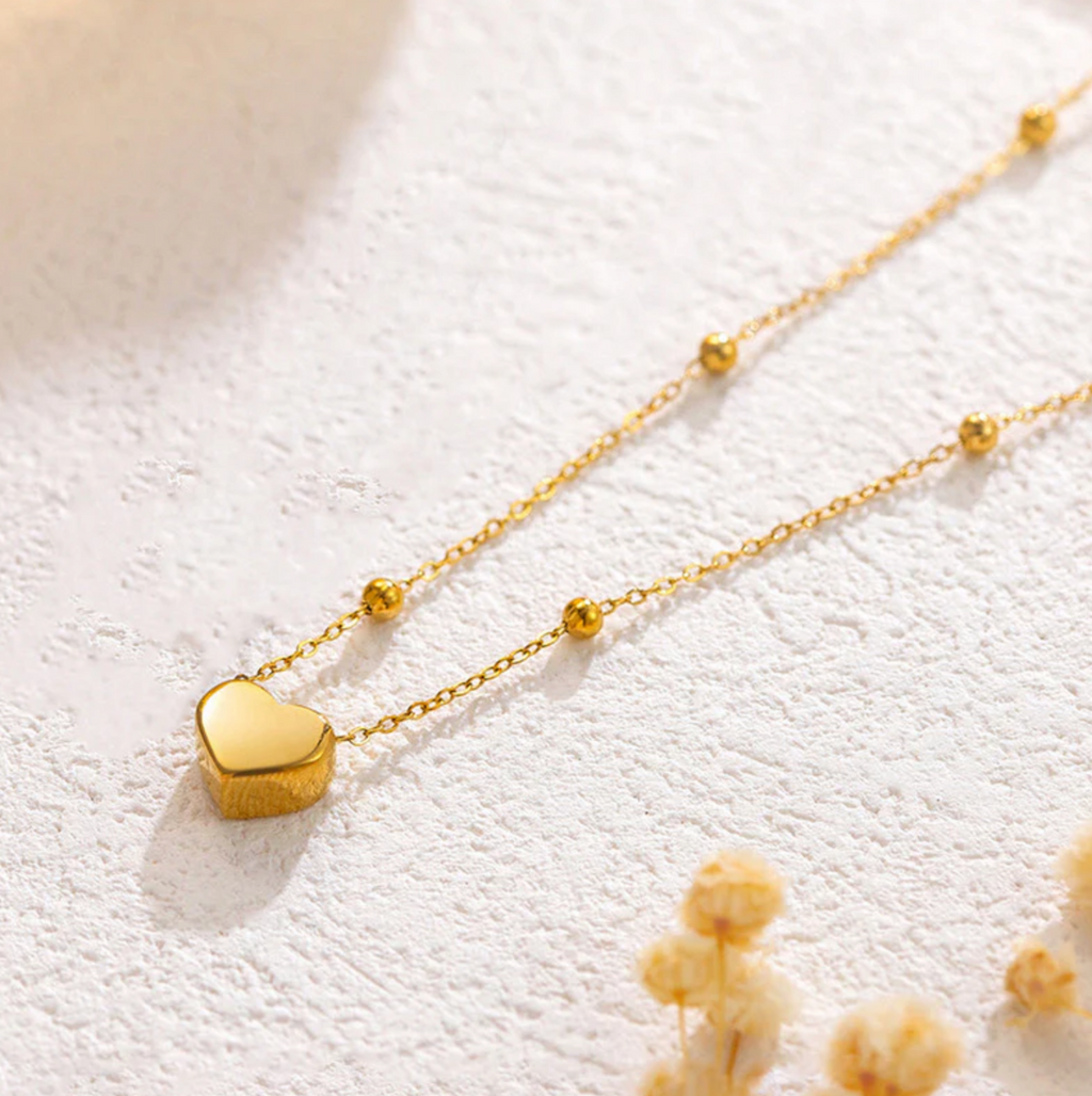 Heart Themed Pendant Necklace