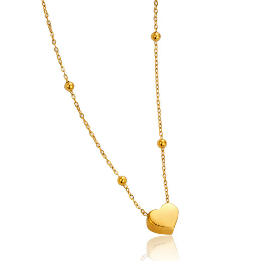 Heart Themed Pendant Necklace