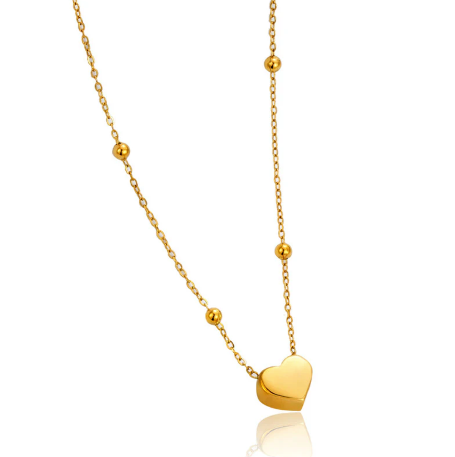 Heart Themed Pendant Necklace