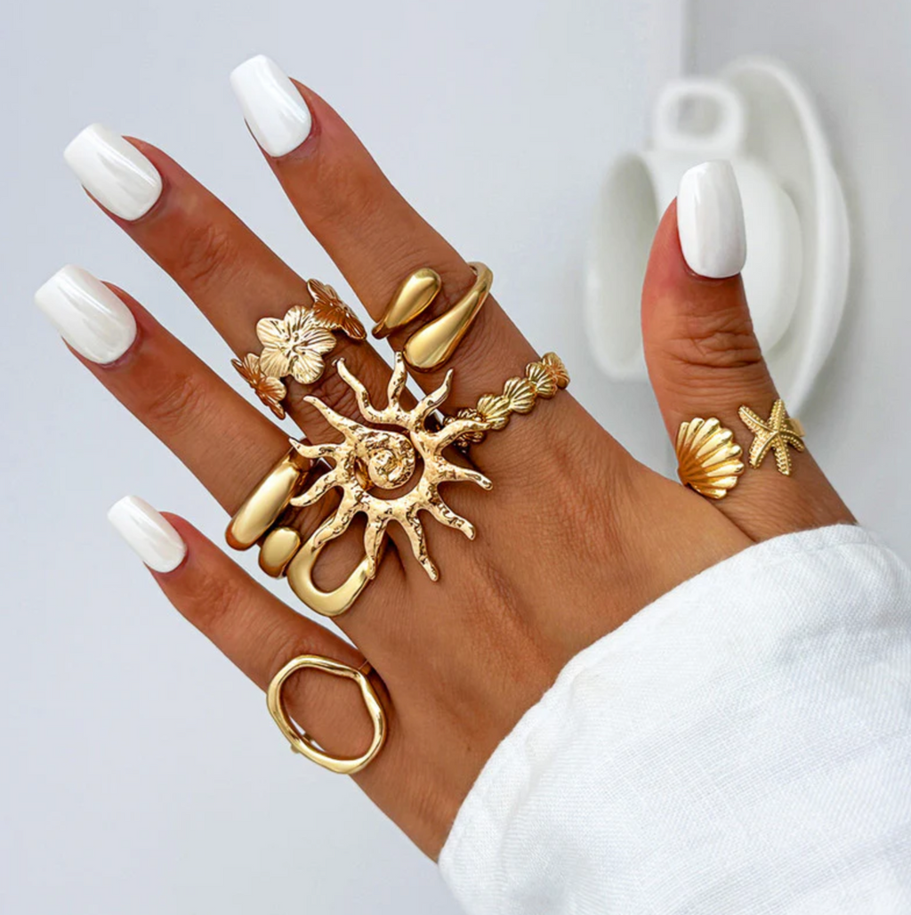 Stackable Rings Pack of 8
