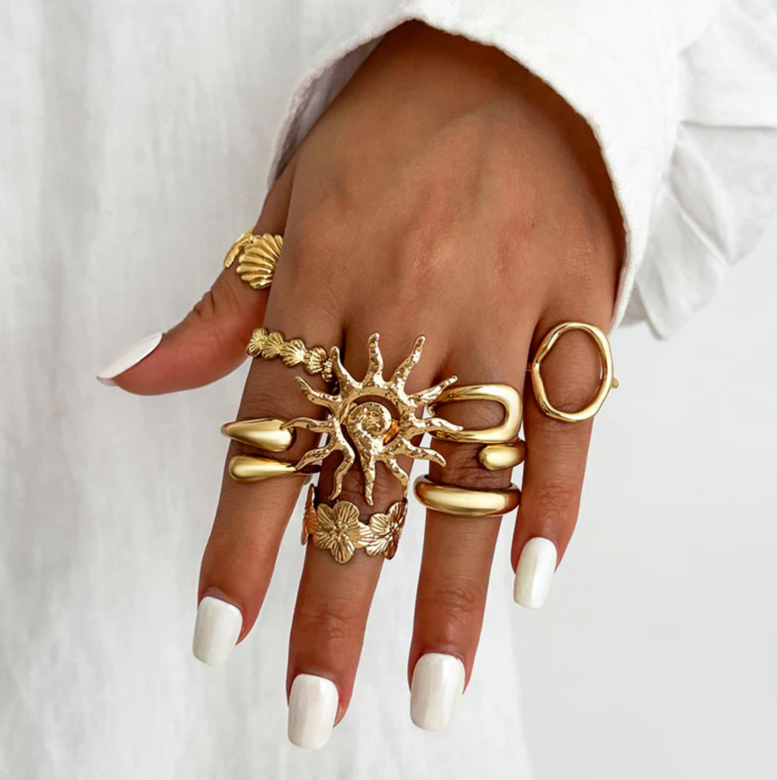 Stackable Rings Pack of 8