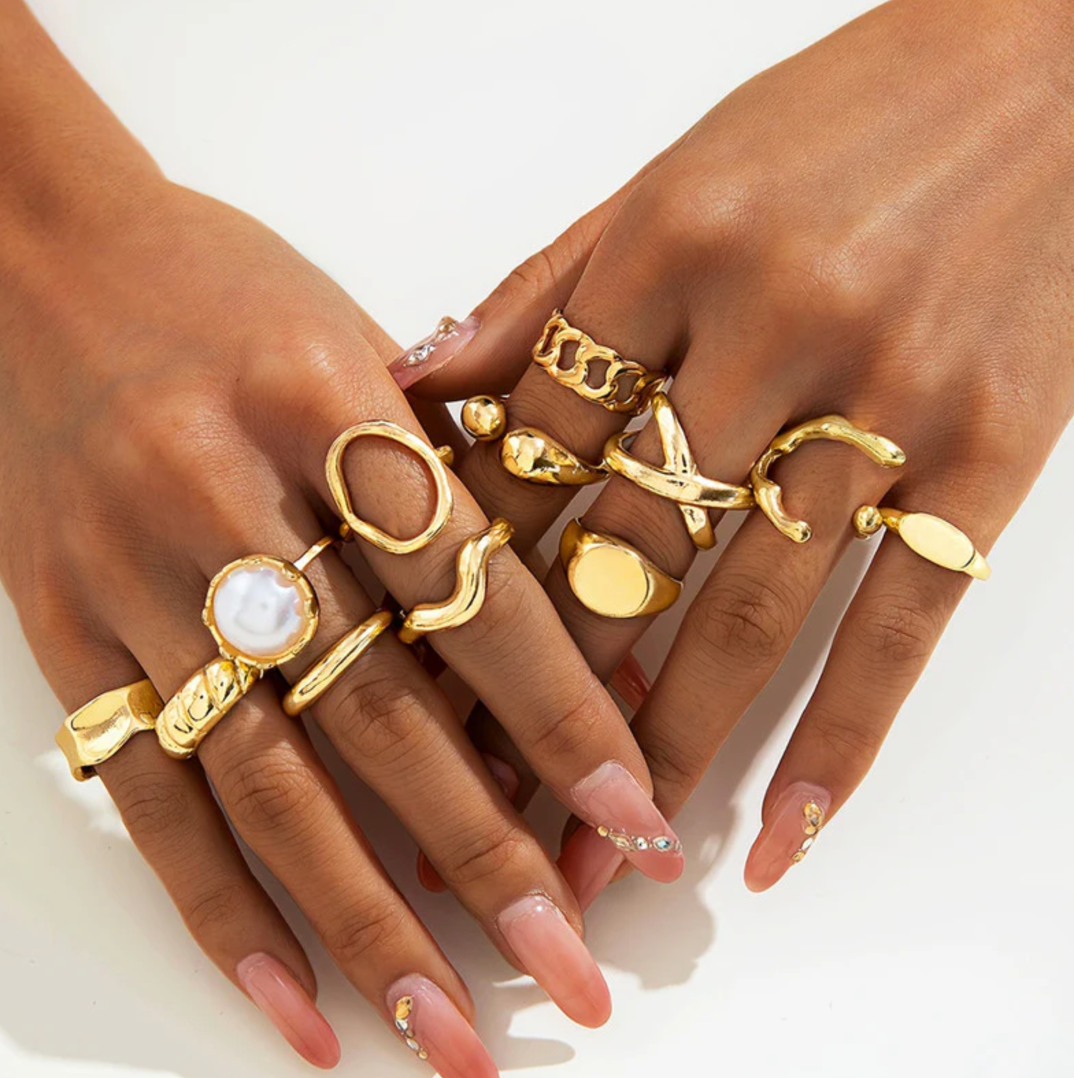 Pack of 12 Stackable Rings