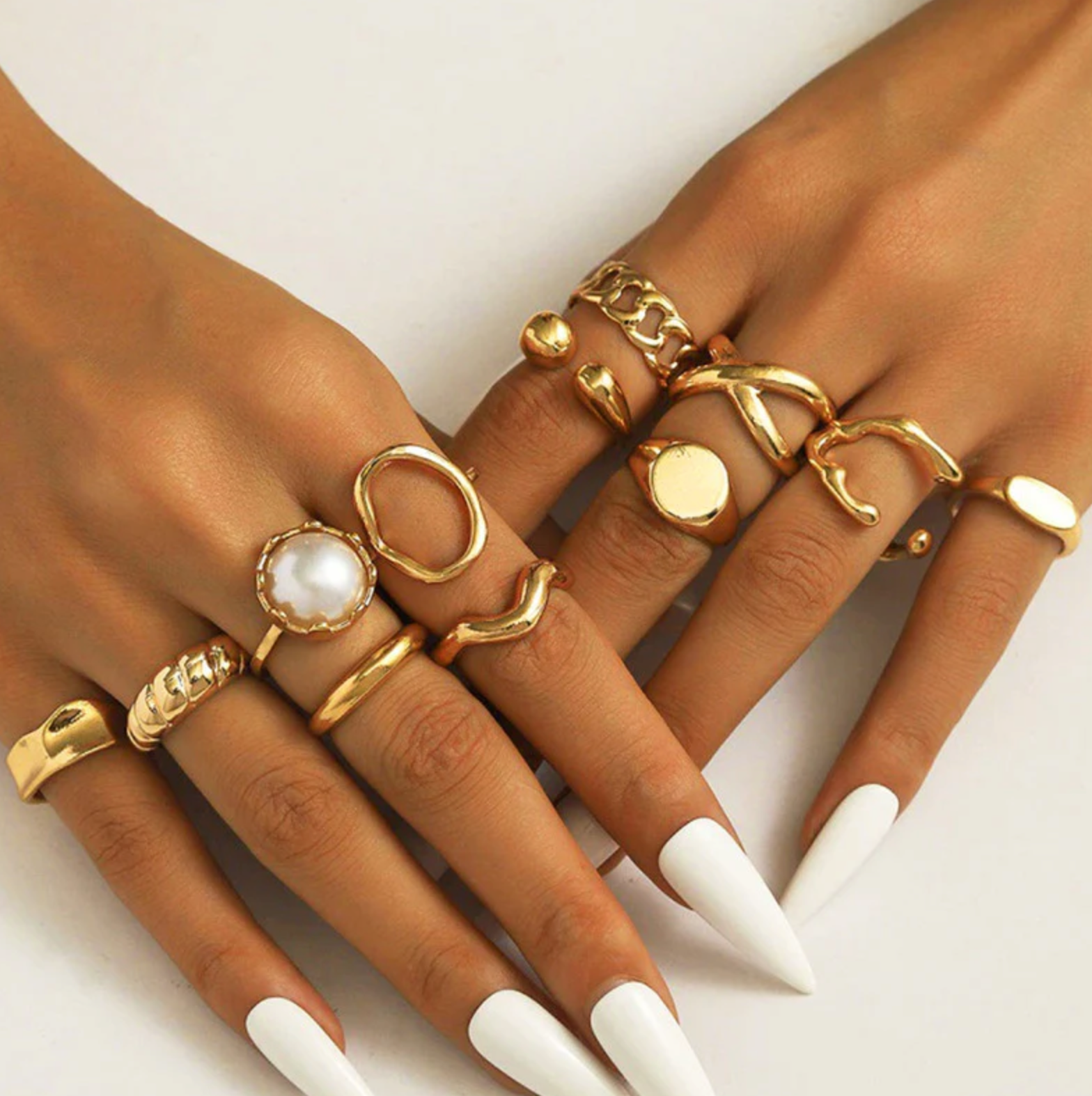 Pack of 12 Stackable Rings