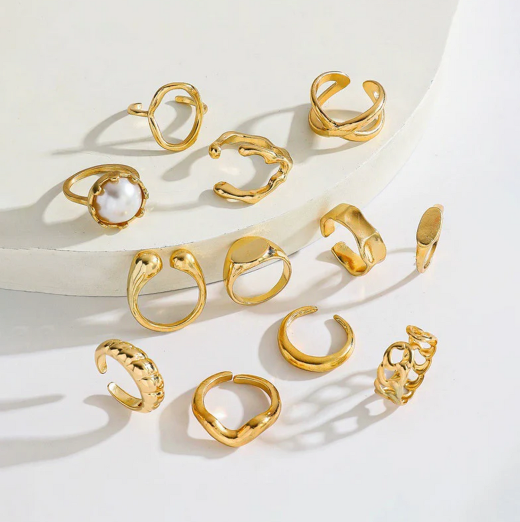 Pack of 12 Stackable Rings