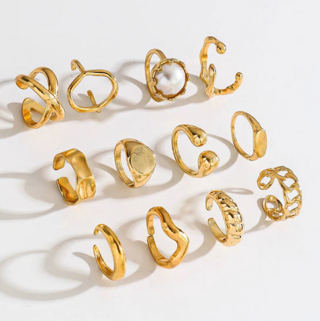 Pack of 12 Stackable Rings