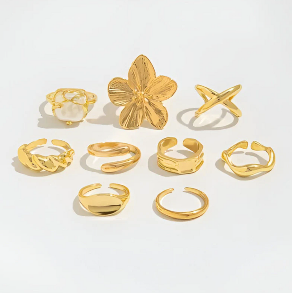 Stackable Rings Pack of 9