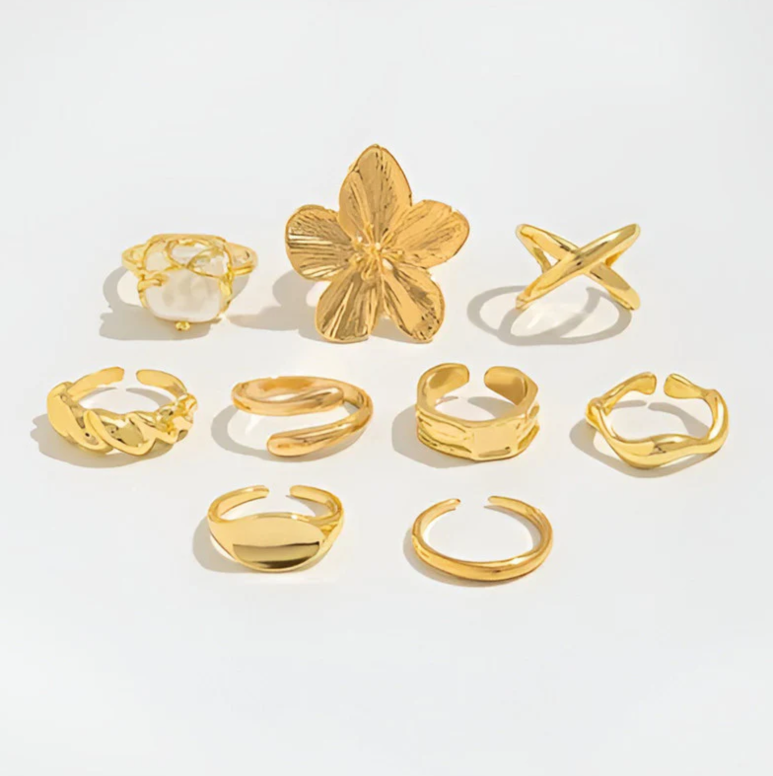 Stackable Rings Pack of 9