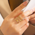 Contemporary Adjustable Ring