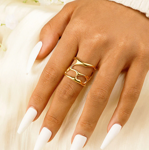 Contemporary Adjustable Ring
