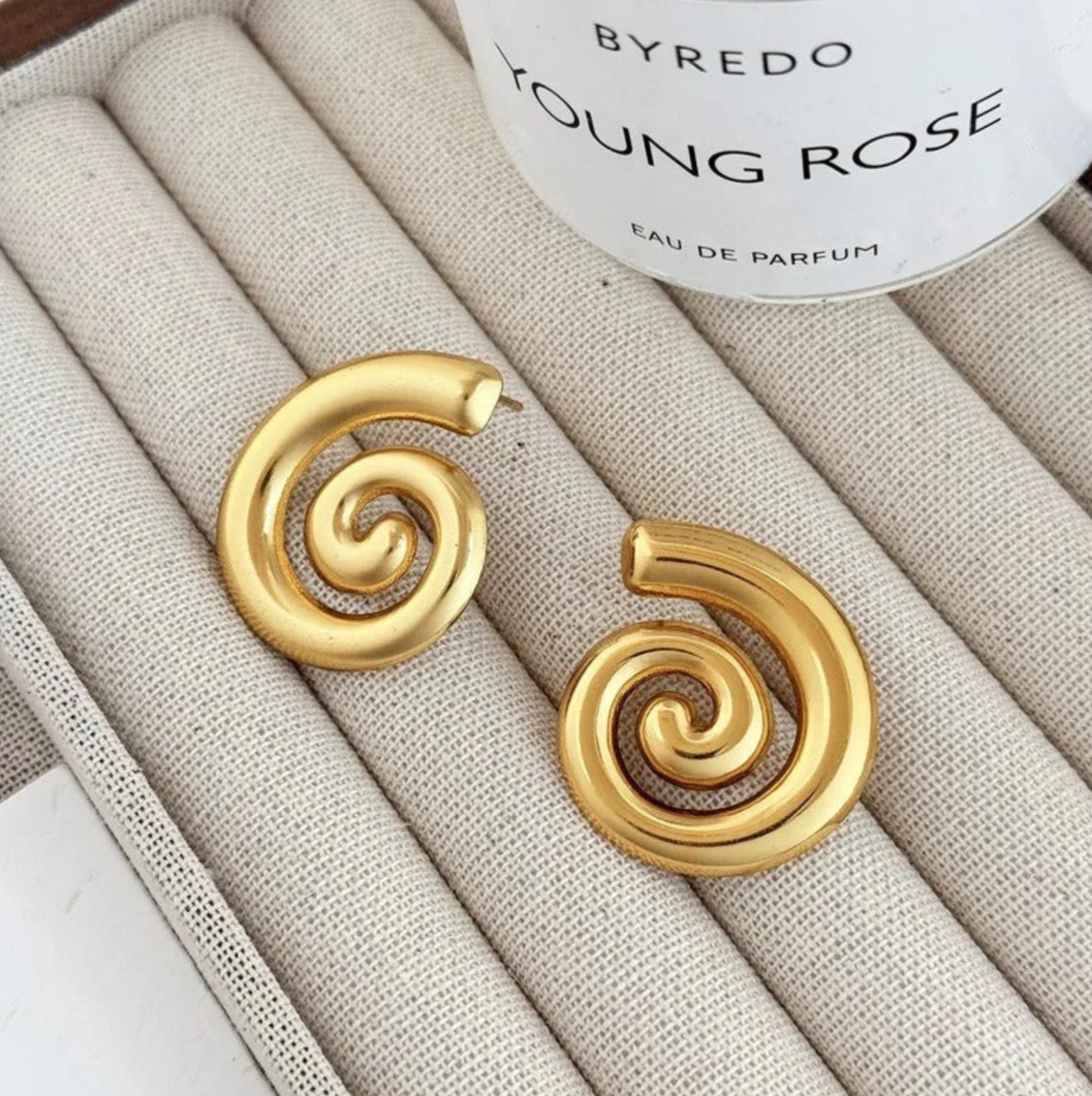 Spiral Chunky Earrings
