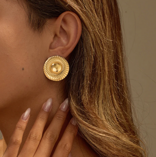 Contemporary Stud Earrings