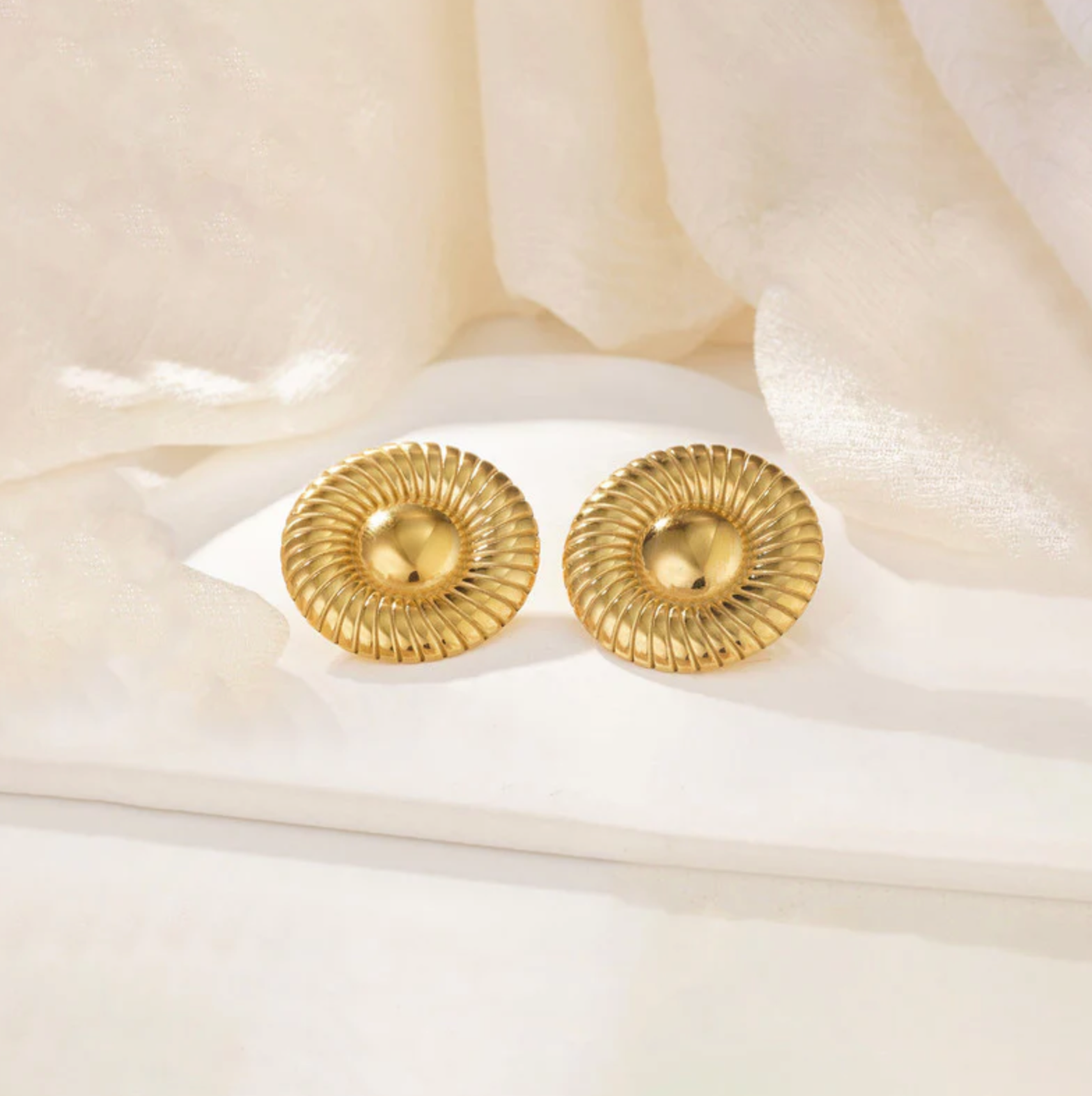 Contemporary Stud Earrings